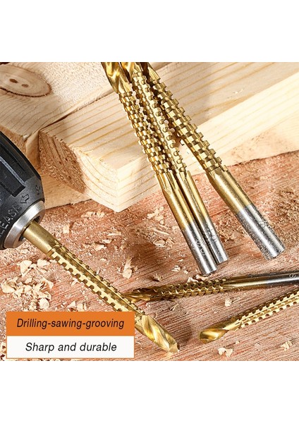 6.5 mm 3 Adet 3/6 Adet Kobalt Matkap Ucu Seti Spiral Vida Metrik Kompozit Dokunun Matkap Ucu Dokunun Büküm Matkap Ucu Seti Kesme Delme Parlatma Için (Yurt Dışından)