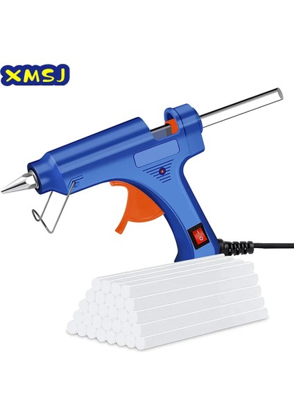10 Adet Sopa ile Abd 20W Sıcak Tutkal Tabancası Tutkal Çubukları ile Endüstriyel Mini Silahlar Termo Elektrikli Isı Sıcaklığı Aracı 7*100 mm Sopalarla (Yurt Dışından)