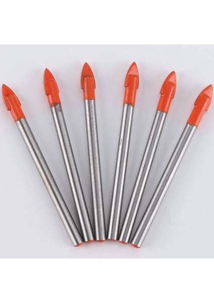 Gösterildiği Gibi 10 Adet Çok Fonksiyonlu 6 mm Yüksek Kaliteli Kiremit Matkap Ucu Elektrikli Matkap Yumruk Matkap Cam/tuğla/plastik/ahşap/kiremit M21 23 (Yurt Dışından) modelleri