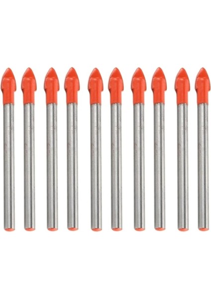 Gösterildiği Gibi 10 Adet Çok Fonksiyonlu 6 mm Yüksek Kaliteli Kiremit Matkap Ucu Elektrikli Matkap Yumruk Matkap Cam/tuğla/plastik/ahşap/kiremit M21 23 (Yurt Dışından) fırsatları