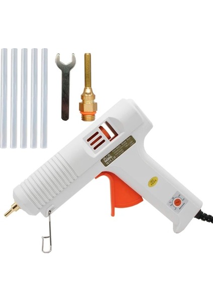 Tutkal Tabancası 2X50MM Ingiltere 150W Sıcak Tutkal Tabancası Uzun Meme Çapı 1mm 1.3mm Küçük Diyafram Endüstriyel Tutkal Tabancası Dıy Zanaat Tamir Araçları Tutkal Tabancası (Yurt Dışından)