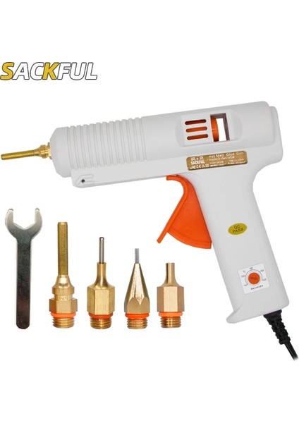Tutkal Tabancası 2X50MM Ingiltere 150W Sıcak Tutkal Tabancası Uzun Meme Çapı 1mm 1.3mm Küçük Diyafram Endüstriyel Tutkal Tabancası Dıy Zanaat Tamir Araçları Tutkal Tabancası (Yurt Dışından)