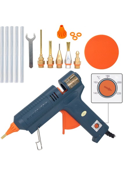 1.8X70MM 150W, Ingiltere 150W 110-220V Sıcak Tutkal Tabancası Ayarlanabilir Sıcaklık Sıcak Tutkal Tabancası 11MM Tutkal Çubukları Ev Dıy Tamir El Aracı Tutkal Tabancası (Yurt Dışından) modelleri