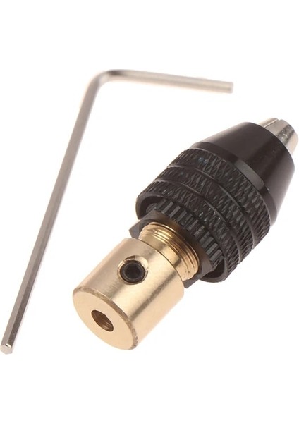 2mm Hex Shank Yuvarlak Saplı Üç Çeneli Tornavida Sürücü Adaptörü Thgs Mini 0.3-3.5mm Evrensel Elektrikli Matkap Chuck Bit Aracı Set (Yurt Dışından)