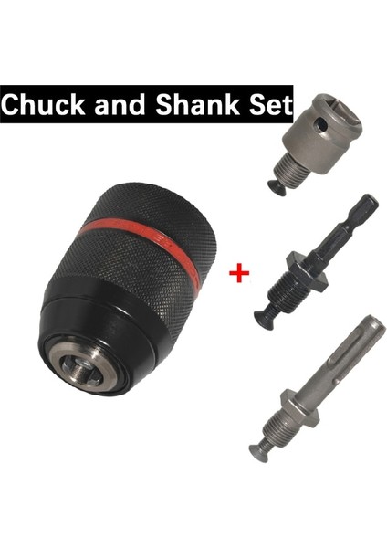 Ayna ve Şaft Seti Metal Ağır Hizmet 1/2-20UNF 1.5~13MM Anahtarsız Bohrfutter Sechskantschaft/sds/sockel Vierkant Adaptör Metal Bohrfutter Dönüştürücü (Yurt Dışından)