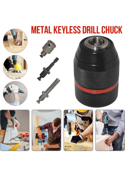 Ayna ve Şaft Seti Metal Ağır Hizmet 1/2-20UNF 1.5~13MM Anahtarsız Bohrfutter Sechskantschaft/sds/sockel Vierkant Adaptör Metal Bohrfutter Dönüştürücü (Yurt Dışından) fırsatları