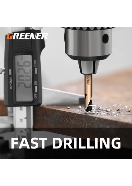 5.2mm 10 Adet Yeşil 3.0-6.0mm Kobalt Kaplamalı Büküm Matkap Ucu Seti Süper Sert Matkap Ucu Ahşap/metal/paslanmaz Çelik Delik Kesici Elektrikli El Aletleri (Yurt Dışından) fırsatları