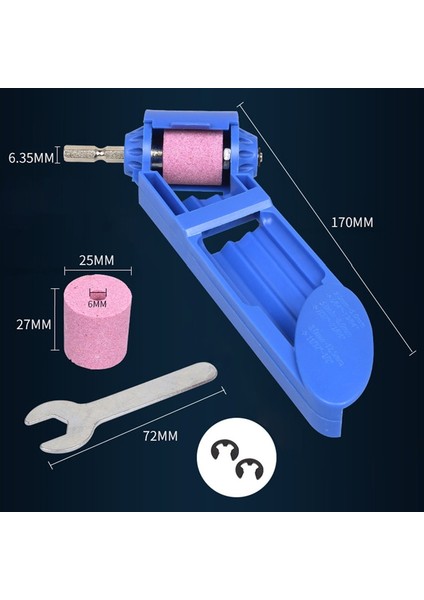 Turuncu 2 Taşlı Kındlov Taşlama Elektrikli Matkap Ucu Aracı Taşınabilir Düz Şaft Büküm Matkap Bileyici Adım Matkap Metal Işleme Aksesuarları (Yurt Dışından) fırsatları