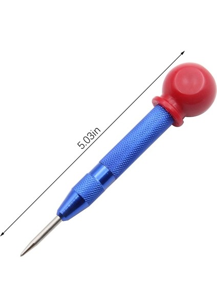 09 Otomatik Merkez Pim Zımbası Yaylı Işaretleme Başlangıç Delikleri Aracı Hss Merkezi Zımba Stator Delme Işaretleyici Ahşap Matkap Ucu (Yurt Dışından)