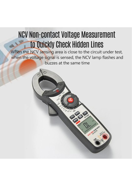 DT-330H DT-356H 1000A Pens Metre 6000 Sayım Ac/dc Trms Kelepçe Tipi Multimetre Ampermetre Ac Dc Gerilim Akım Ölçer Ncv Testi Kelepçe Test Cihazı (Yurt Dışından)