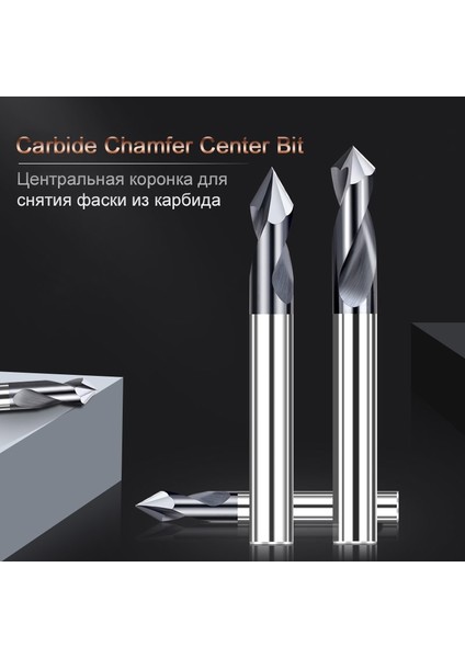 2.4XR90XD4X50L Alüminyum Nokta Matkap 60 90 120 Derece 0.5-20MM Pah Değirmeni Saplama Başlangıç Konumu Merkezi Bit Cnc Yönlendirici Bit Freze Kesici Karbür End Mill (Yurt Dışından) fırsatları