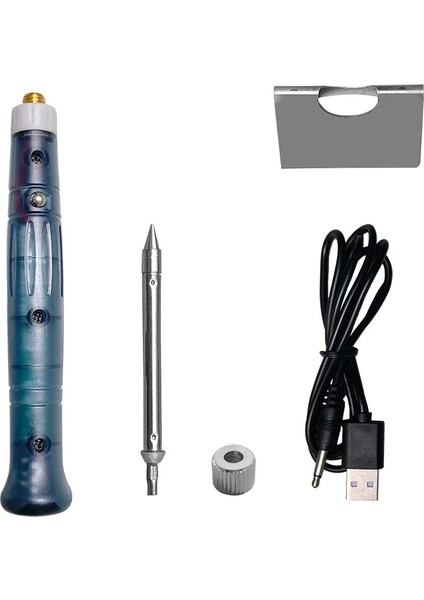 8 W USB Taşınabilir USB Havya Profesyonel Elektrikli Isıtma Araçları Rework Gösterge Işığı Kolu Kaynak Tabancası Açık Onarım Aracı (Yurt Dışından)