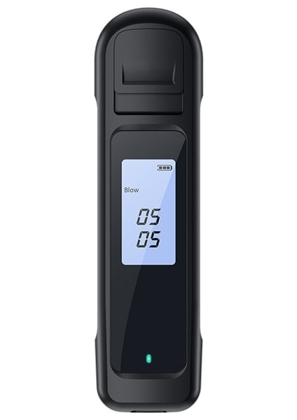 Siyah Yieryi Yeni Alkol Nefes Test Cihazı Dijital LCD Arka Işık Breathalyzer Enstrüman Mini Profesyonel Alkol Konsantrasyonu Test Aracı (Yurt Dışından)