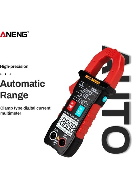 Kırmızı Aneng ST205 Dijital Multimetre Pens Metre Otomatik Aralığı Akıllı Ampermetre Voltmetre Hz Kapasite Ohm Ncv Sıcaklık Test Cihazı ile (Yurt Dışından) modelleri