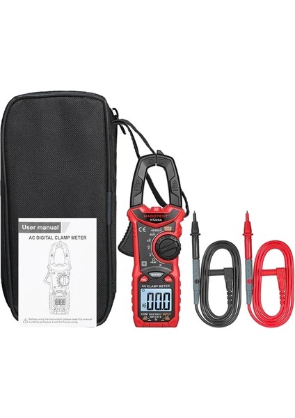 HT206A Habotest HT206 Ac Dc Dijital Pens Metre Multimetre Pinza Amperimetrica True Rms Yüksek Hassasiyetli Kapasite Ncv Ohm Hz Test Cihazı (Yurt Dışından)