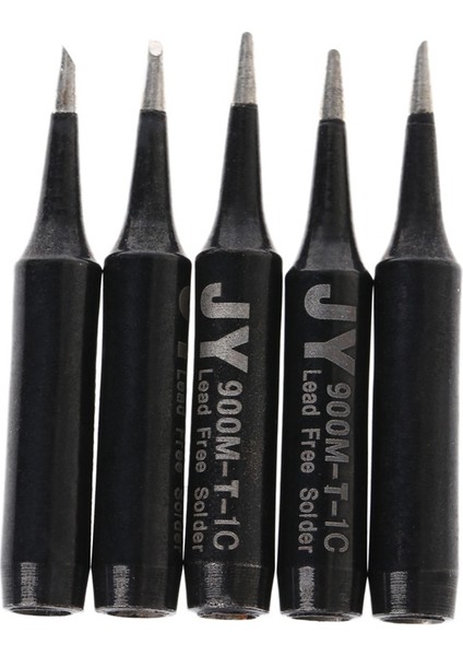 900M-T-2.4D Yeni 5 Adet 900M-T-1C Bakır Yedek Konik Stil Havya Lehim Ucu Kurşunsuz Hakko 936 6 Desen (Yurt Dışından) fırsatları