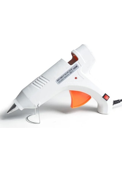 Beyaz 100 W, Ab 20 W/30 W Elektrikli Sıcak Eriyen Tutkal Tabancası El Yapımı Dıy Takı Aksesuarları Araçları Takılı Yüksek Sıcaklık Tutkal Tabancası Braketi ile (Yurt Dışından)
