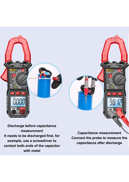 PN105 PN103 PN104 PN105 Dijital Pens Metre Ac/dc Akım Profesyonel Multimetre 6000 Sayım True Rms Test Cihazı Otomatik Aralığı Voltmetre (Yurt Dışından) indirimleri