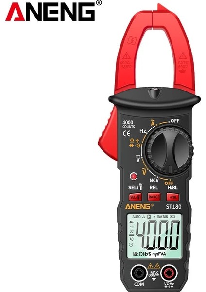 Siyah Aneng ST181 Dijital Pens Metre Dc/ac Akım 4000 Sayım Multimetre Ampermetre Gerilim Test Cihazı Araba Amp Hz Kapasite Ncv Ohm Testi (Yurt Dışından) fiyatları