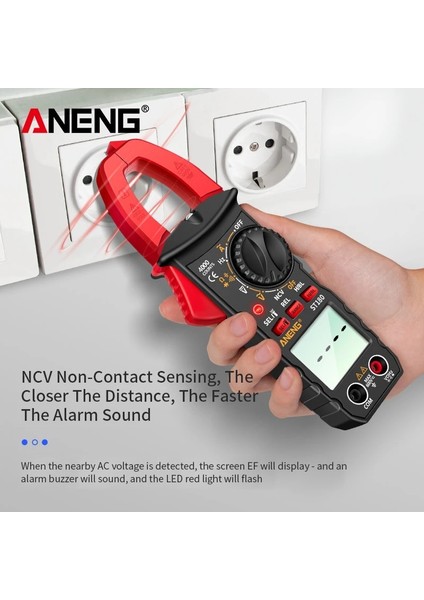 Siyah Aneng ST181 Dijital Pens Metre Dc/ac Akım 4000 Sayım Multimetre Ampermetre Gerilim Test Cihazı Araba Amp Hz Kapasite Ncv Ohm Testi (Yurt Dışından) indirimleri