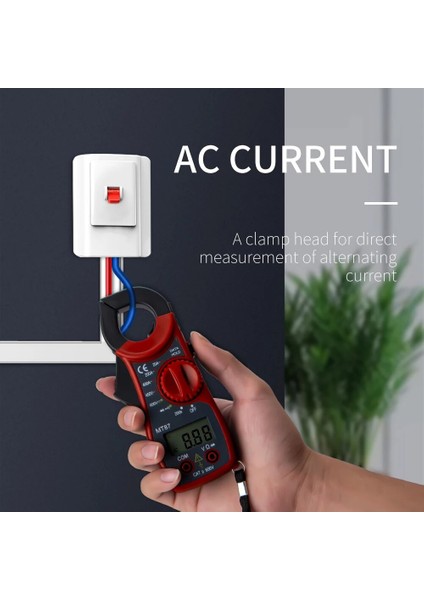 Kelepçe Multimetre Taşınabilir MT87 LCD Dijital Pens Metre Dijital Kelepçe Multimetre Ölçümü Ac/dc Gerilim Test Cihazı Akım Direnci Çoklu Test (Yurt Dışından) fırsatları