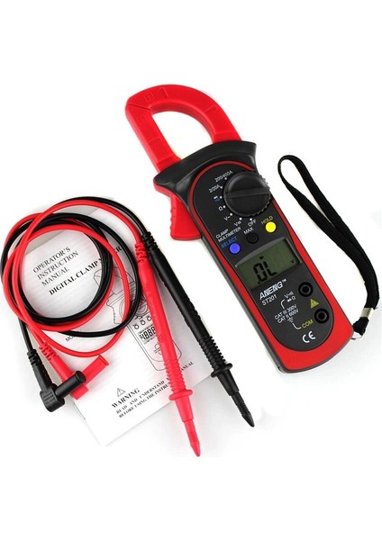 ST201 Kırmızı ST201 Dijital Pens Metre Multimetre Ac/dc Gerilim Test Cihazı Akım Direnci Transistör Testi Çoklu Güç Ölçer (Yurt Dışından) indirimleri