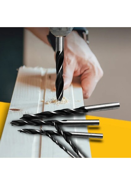 8 Adet 3-10MM 8 Adet/takım Ahşap Matkap Ucu Seti 3MM-10MM Ağaç Işleme Ahşap Araçları Için Matkap Uçları Seti Spiral Matkap Ucu Yüksek Karbonlu Çelik (Yurt Dışından)
