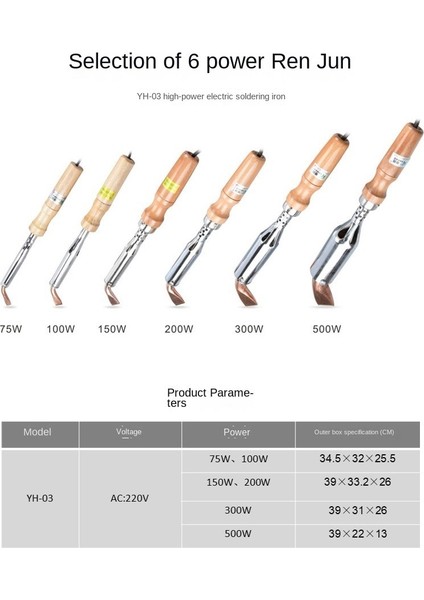 80W 150W 200W 300W Elektrikli Havya Lehim Kaynak Keski Ucu Ahşap Saplı Ev Aracı Havya Tabancası (Yurt Dışından) fırsatları