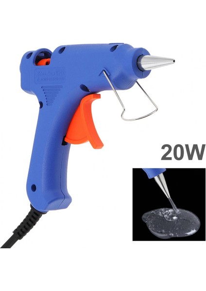 Mavi Ab Sıcak Eriyik Tutkal Tabancası 7mm Tutkal Çubukları 20 W Endüstriyel Mini Silahlar Termo Elektrikli Isı Sıcaklığı Onarım Aracı Dıy (Yurt Dışından) fiyatları