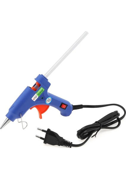Mavi Ab Sıcak Eriyik Tutkal Tabancası 7mm Tutkal Çubukları 20 W Endüstriyel Mini Silahlar Termo Elektrikli Isı Sıcaklığı Onarım Aracı Dıy (Yurt Dışından) modelleri