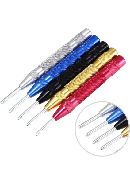 Kırmızı Kırmızı Otomatik Merkezi Punch Yaylı Bulucu Ağaç Işleme Metal Matkap Ayarlanabilir Kerner Merkezi Pin Basın Dent Marker El Aletleri (Yurt Dışından) indirimleri