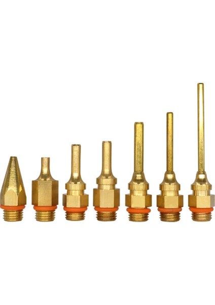 Set-5 Yüksek Kaliteli Bakır Nozullar Sıcak Tutkal Tabancası Aksesuarları Çapı 1.0 2.0 3.0 mm Sızdırmaz Hızlı Isı Iletimi (Yurt Dışından) indirimleri