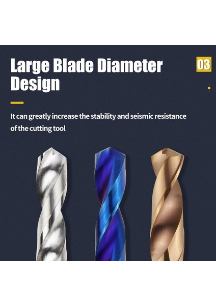 HRC45 6.5mm HRC45/55/65 Tungsten Karbür Bit Titanyum Metal Matkap 1.0-20MM Metal Işleme Araçları Karbür Uçları Metal Matkap Seti Sert Metal Matkap (Yurt Dışından) fırsatları