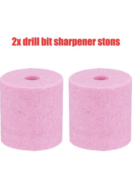 2 Taş Yeni 2-12.5mm Korindon Taşlama Bit Aracı Taşınabilir Matkap Ucu Kalemtıraş Büküm Matkap Ucu Bileme Makinesi Mavi Veya Turuncu (Yurt Dışından)