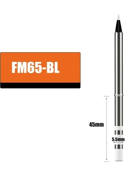 FM65-BL Yüksek Kaliteli FM65 Hs-01 Gvda GD300 RGS65 Için Havya Uçlarının Lehim Istasyonu Aksesuarlarına Değiştirilmesi (Yurt Dışından)