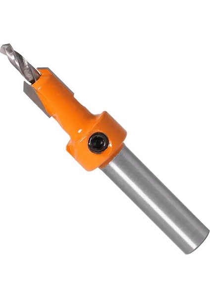 2.8MMX8MM 8mm Shank Hss Ağaç Işleme Havşa Yönlendirici Bit Seti Vida Extractor Remon Yıkım Ahşap Freze Kesici (Yurt Dışından)