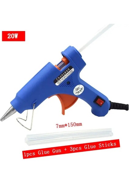 3 Adet Tutkal Çubukları Ab Chanseon 20W 40W 60-100W Ab Sıcak Tutkal Tabancası Dıy Termo Elektrikli Silikon Yapıştırıcı Tabancası Isı Sıcaklığı Aracı Çubuk Tutkal (Yurt Dışından)