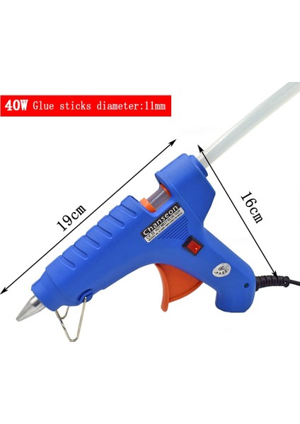 3 Adet Tutkal Çubukları Ab Chanseon 20W 40W 60-100W Ab Sıcak Tutkal Tabancası Dıy Termo Elektrikli Silikon Yapıştırıcı Tabancası Isı Sıcaklığı Aracı Çubuk Tutkal (Yurt Dışından)