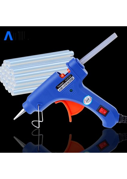 20 Adet Çubukla Abd 20W Sıcak Tutkal Tabancası Tutkal Sopa ile 7mm * 100MM Tutkal Sopa Mini Elektrikli Tabanca Sıcaklık Isıtıcı Eriyik Greft Onarım Aracı Isı Sıcaklığı Aracı (Yurt Dışından) indirimleri