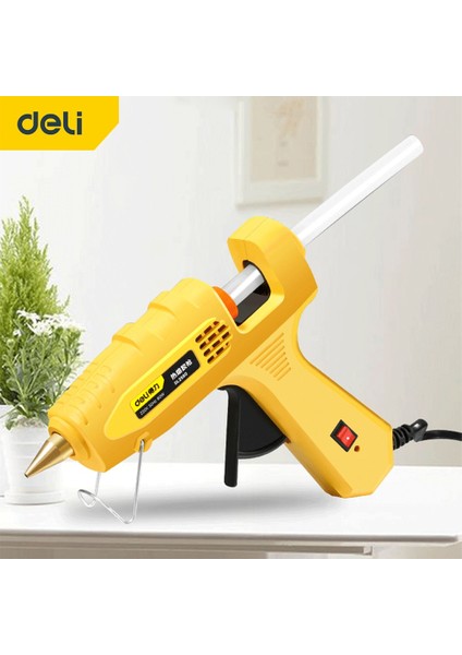 60W Delı 80W Sıcak Tutkal Tabancası Seti Tutkal Sopa ile Endüstriyel Mini 20W Tutkal Tabancaları Termo Elektrikli Isı Sıcaklığı Onarım Aracı (Yurt Dışından)
