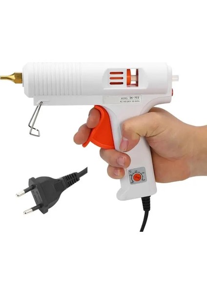 Ab Tak 110 W Profesyonel Yüksek Sıcaklık Sıcak Tutkal Tabancası Greft Onarım Isı Pnömatik Dıy Araçları Tutkal AC110-240V 11MM Tutkal Çubuğu (Yurt Dışından)