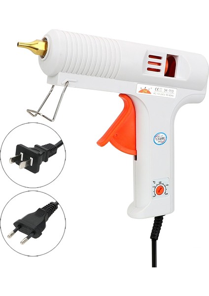 Ab Tak Dıywork Sabit Sıcaklık Sıcaklık Ayarlanabilir Zanaat Onarım Aracı Sıcak Tutkal Tabancası 110 W Isıtma Namlu Çapı 11MM (Yurt Dışından)