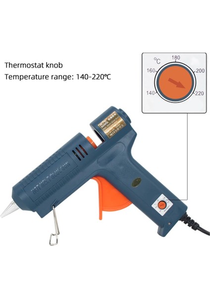 150W Ab 100V ~ 240V 150W Sıcak Tutkal Tabancası Ayarlanabilir Sıcaklık Kontrol Termostatı Endüstriyel Onarım Aracı Dıy Zanaat Tutkal Tabancası (Yurt Dışından) fırsatları