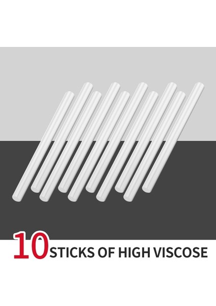 Tutkal Çubukları 10W Şarj Edilebilir Tip Kablosuz Sıcak Tutkal Tabancası Ev Endüstriyel Mini Silahlar Çocuklar Için El Aletleri Elektrikli Isı (Yurt Dışından)