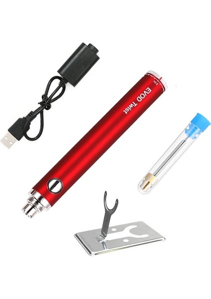 Kırmızı USB Havya Taşınabilir Kablosuz Şarj Kaynak Aracı Ölçer Devreleri Için Cihaz Aksesuarları Kaynak Takı Tamir (Yurt Dışından)