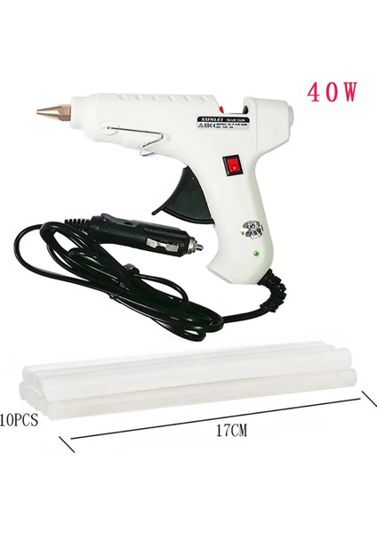 Bir Paintless Göçük Onarım Aracı Seti 40W Araba Tutkal Tabancası Tutkal Sopa Vantuz Araba Vücut El Aleti Çekme Köprü Çekiç El Aleti Seti (Yurt Dışından)