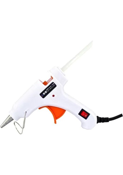 Beyaz 70W, Abd 70W Sıcak Tutkal Tabancası 7mm Şeffaf Tutkal Sopa Mini Tabanca Ev Elektrikli Isı Sıcaklığı Tabancası Tamir Aracı Özel Sopa Seti (Yurt Dışından)