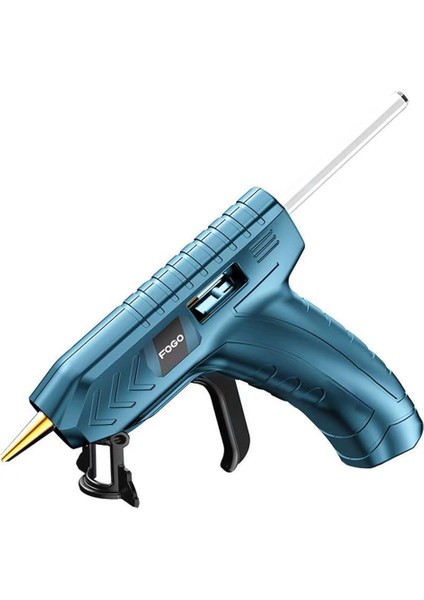 40 Tutkal Çubuğu ile 40W 220V Sıcak Tutkal Tabancası Şarj Edilebilir Mini Termo Elektrikli Isı Sıcaklığı Isıtıcı Sıcak Eriyik Tutkal Aracı 7mm Tutkal Çubuğu Dıy Araçları (Yurt Dışından)