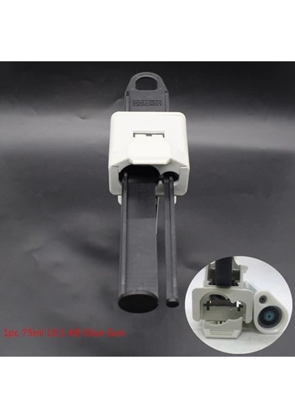 1 Adet 75ML Tutkal Tabancası Yapıştırıcılar Dağıtıcı Tutkal Tabancası 50ML 1:1 1:2 Iki Bileşenli Ab Epoksi Mastik Tutkal Tabancası Aplikatörü 50ML 75ML 10:1 Manuel Derz Dolgu Tabancası (Yurt Dışından)