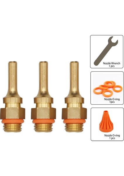 2X38MM 1 Adet 2.0X38MM 3.0X38MM Büyük Çaplı Bakır Meme Sıcak Eriyik Tutkal Tabancası Memesi Önleme Sakız Kapağı, Tutkal Tabancası Yedek Parça, 1 Adet/grup (Yurt Dışından)